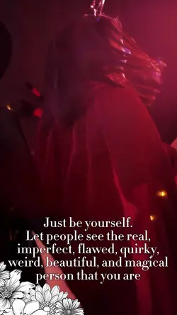 Just be yourself