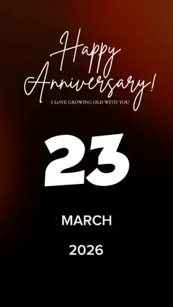 ANNIVERSARY MARCH 23