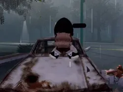 On top of cars!