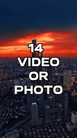 14 video or photo