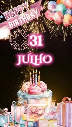 Aniversário 31 julho