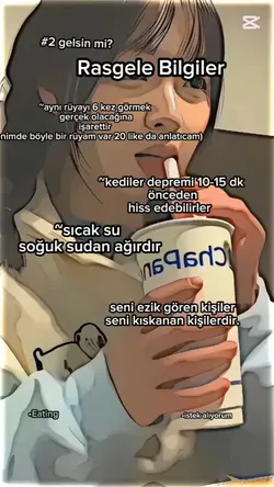 rasgele bilgiler 🫗