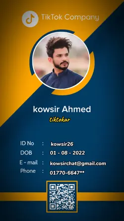 tiktok id card