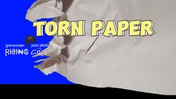 torn paper