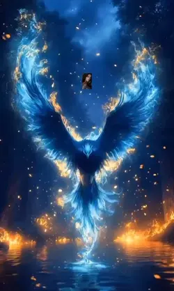 Phénix bleu 
