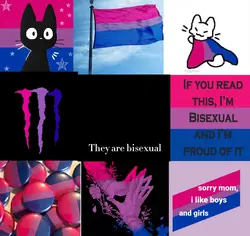 They are bisexual 