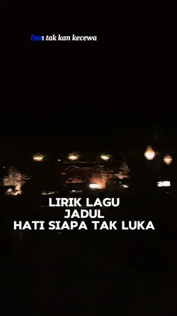 hati siapa tak luka