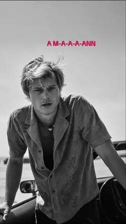a man