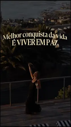 Vídeo com frase