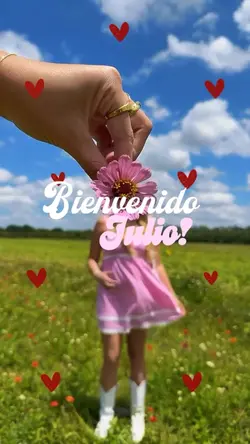 Bienvenido Julio!🩷 