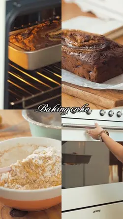 Baking cake
