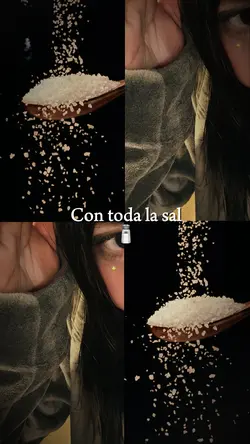 Con toda la sal🫶🏼