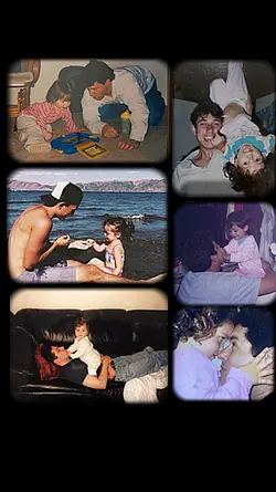 father's day collage