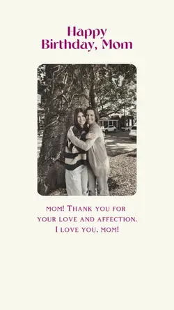 happy birthday mom
