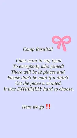 Results!!