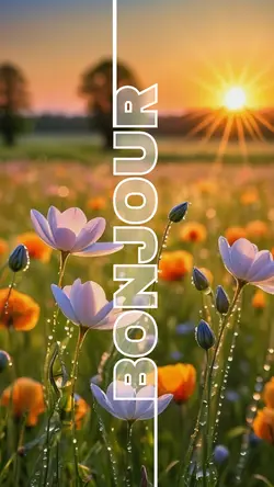 Bonjour good vibes