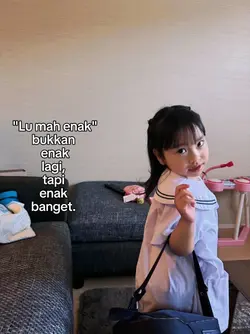 lu mah enak