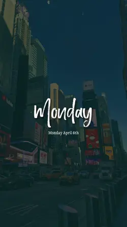 Monday April 6th