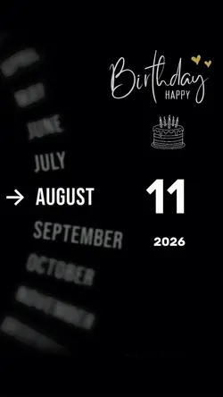Hbd 11 August 2026