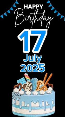 birthday 17 July 