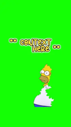 Homer Greenscreen 