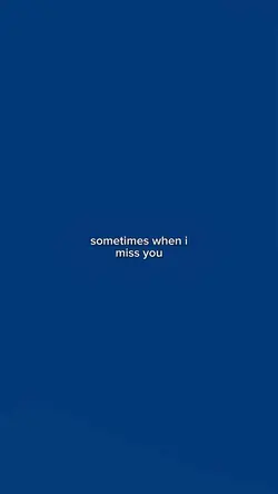 when i miss you