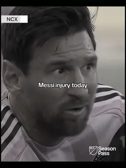 Messi injury