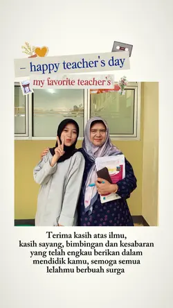Happy teacher's day