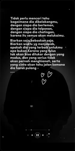 Bebaslah.