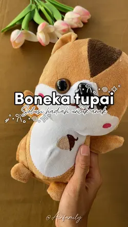 Template boneka