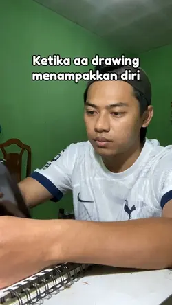 Muka asli aa drawing