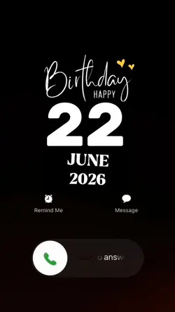 Hbd 22 June 2026 