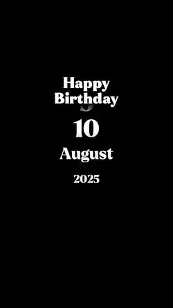 Hbd 10 august 2025