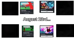 August 23rd...