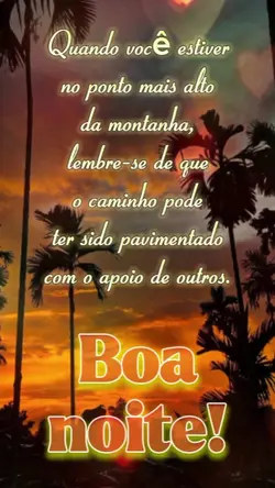 Boa noite 