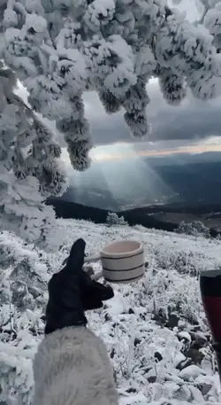 Snow aesthetic 