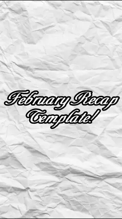 Feb Recap Template