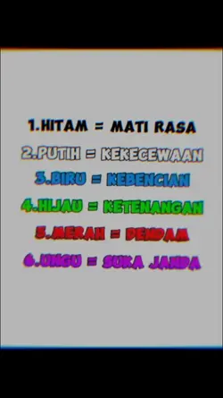 Trend arti warna