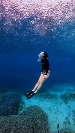 diving
