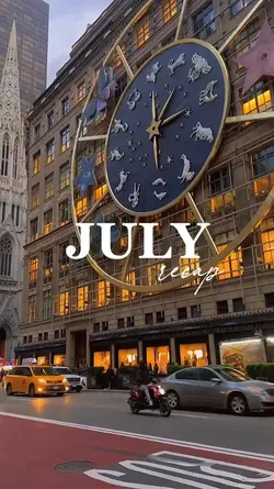 JULY RECAP