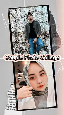 Couple photo collage