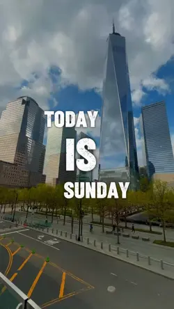 Today is Sunday God