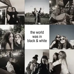 world black & white