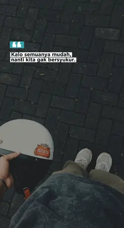 kalo semuanya mudah