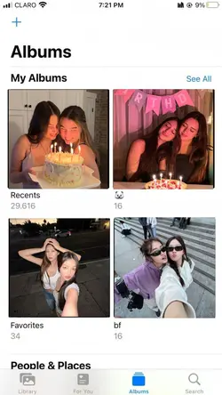 my albums with frien
