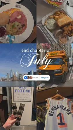 end chapter of july