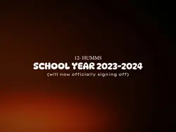 school year end