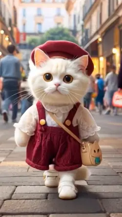 Funny Ai cat video 