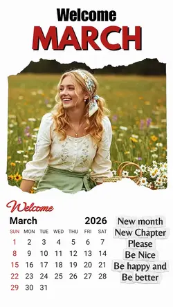Welcome March 2026