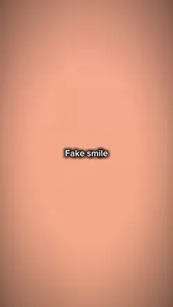 fake smile
